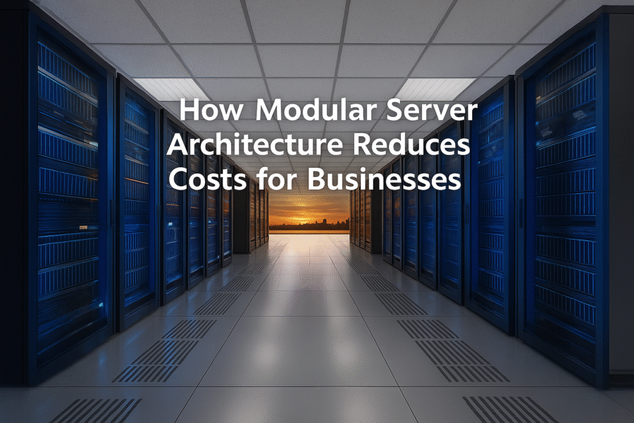 How Modular Server Architecture Reduces Costs for Businesses