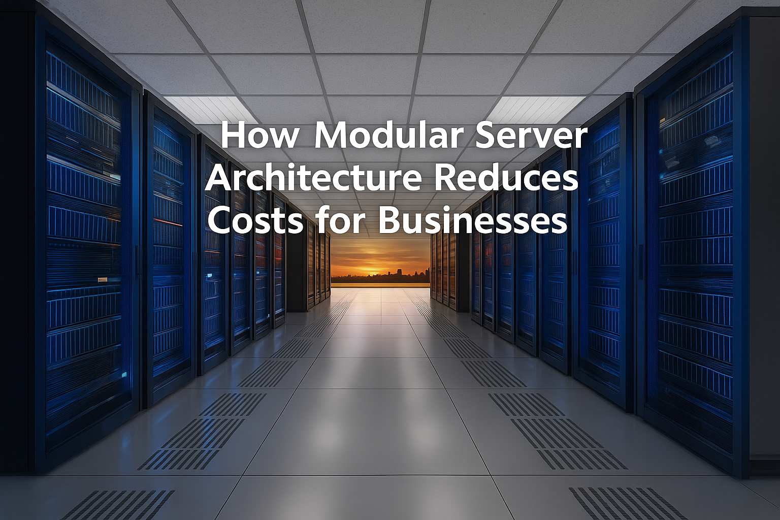 How Modular Server Architecture Reduces Costs for Businesses